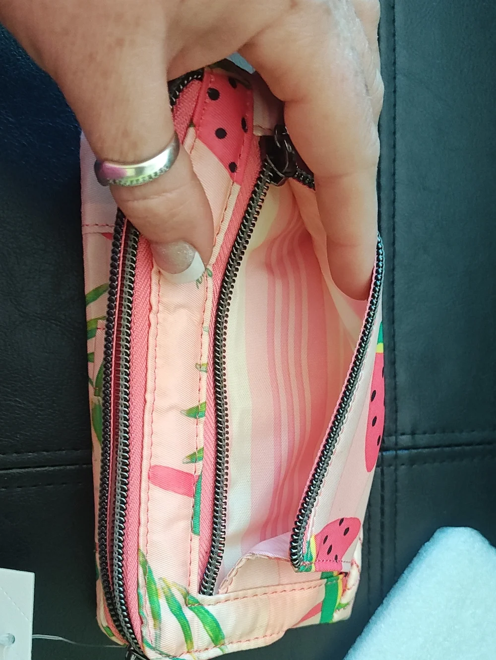 NWT Lug Tram Wallet in Popsicle Pink